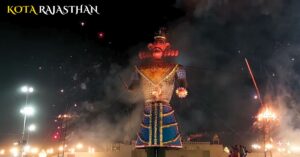 Kota Dussehra Mela effigy burning